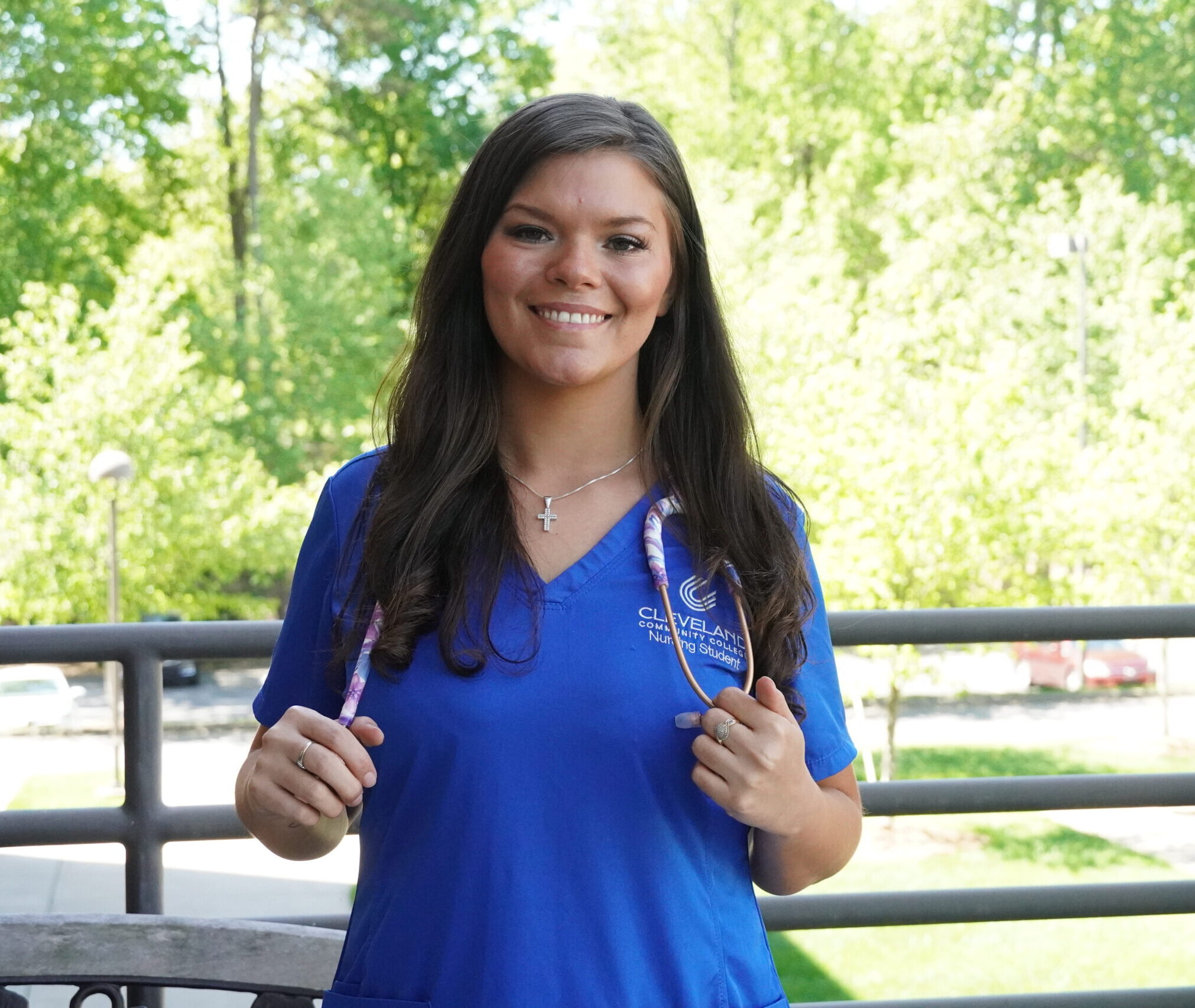 Kaitlin Emmert, nursing student, selected for Betty Garrison Award.