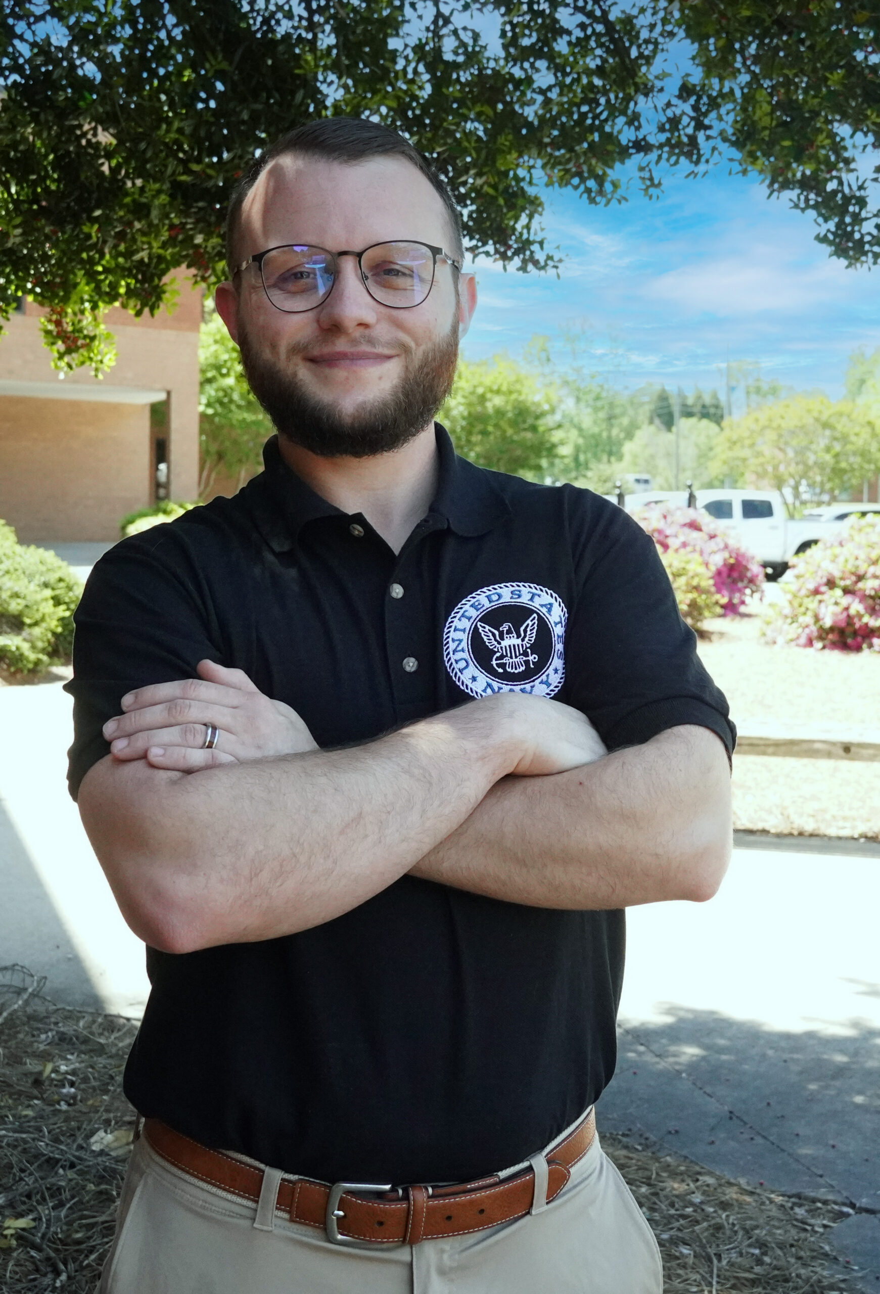 Justin Lattimore is a Navy veteran training for his next career in cyber security.