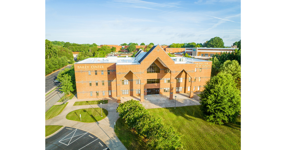Aerial photo of the Bailey Center